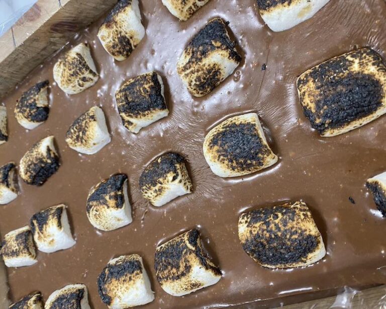 Smore Fudges Fudge in the making 768x614