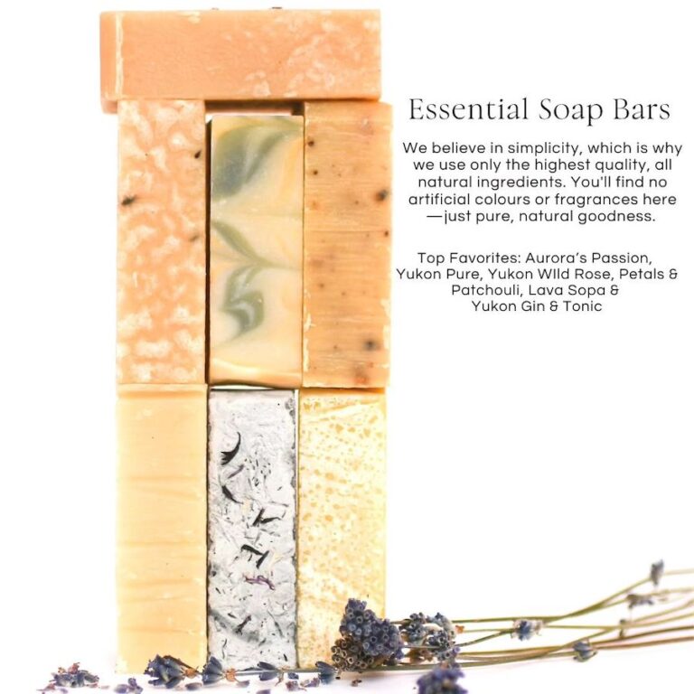 The Yukon Soaps Company Essential Oil Bath Bars 768x768