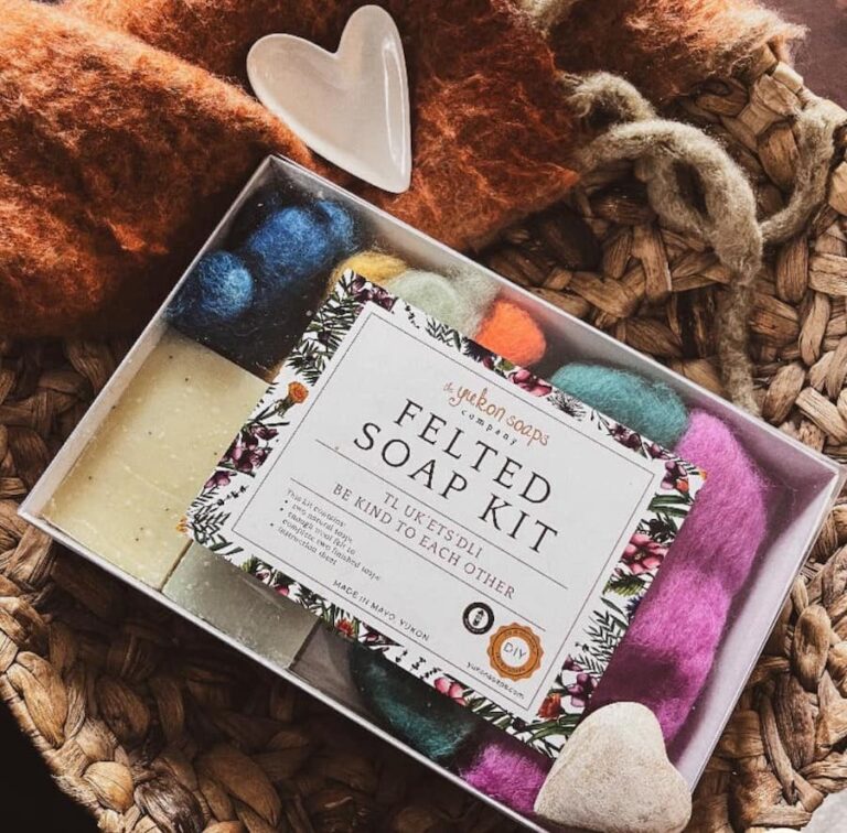 The Yukon Soaps Felted Soap Kit 768x756
