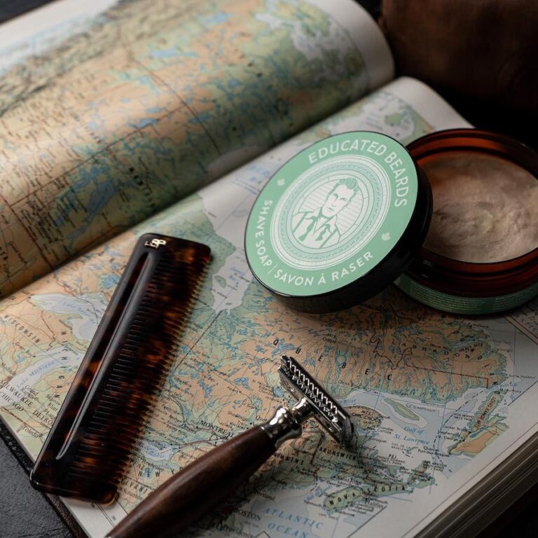 Educated Beard shave soap 768x768