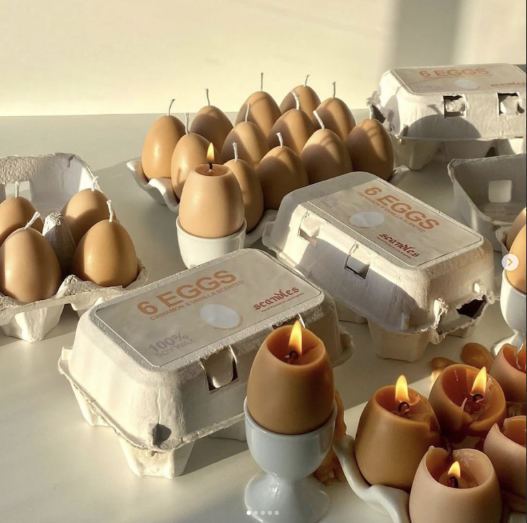 Egg Candles at Local Tourist 768x762