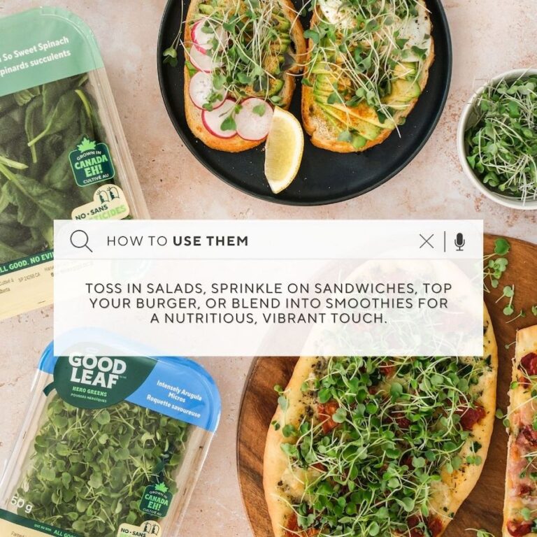 How to use GoodLeaf Farms greens 768x768