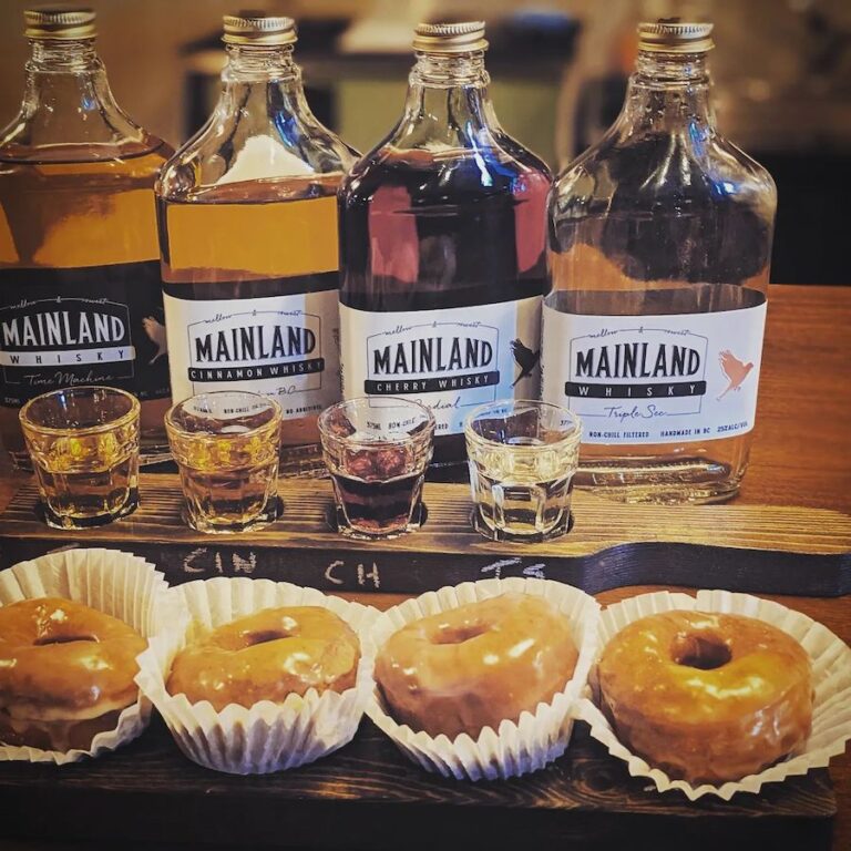 Mainland Whisky donuts and whisky 768x768