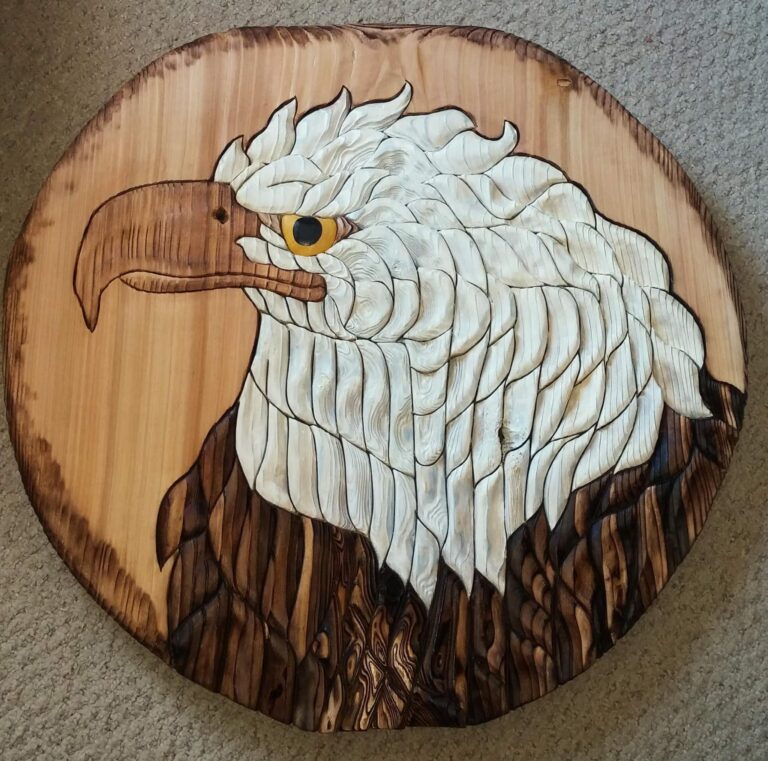 Majestic Bald Eagle 768x761