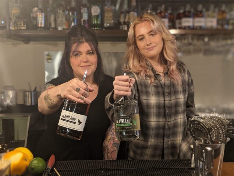 behind the bar at Mainland Whisky 768x576