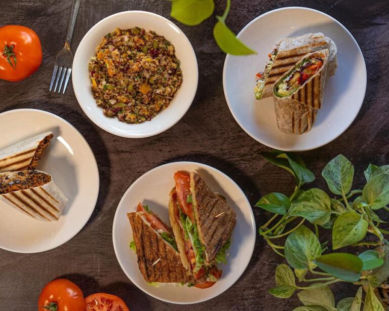 food at Happy Goat Coffee 768x614