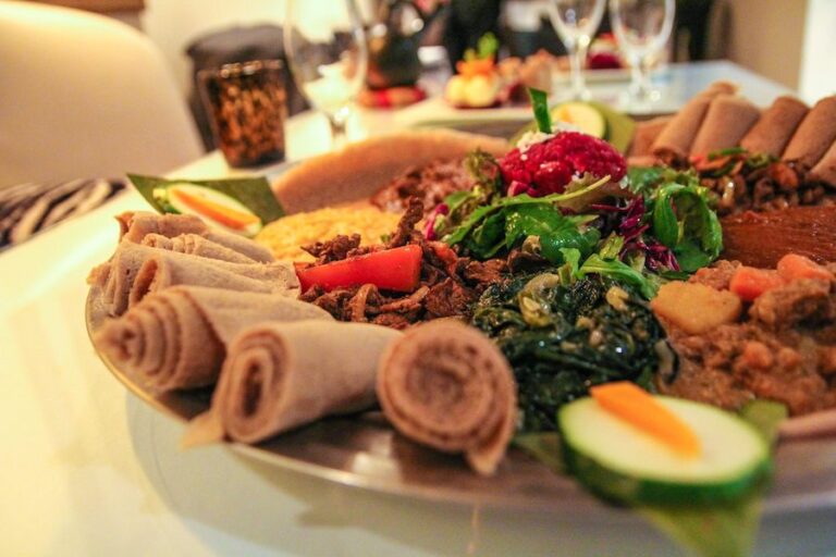 tasting platter at Le Nil Bleu 768x512