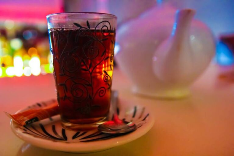 tea at Le Nil Bleu 768x512