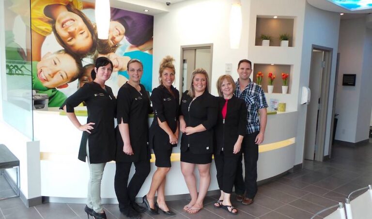 Dr. Brent Cote and the Outaouais Orthodontics team 768x452