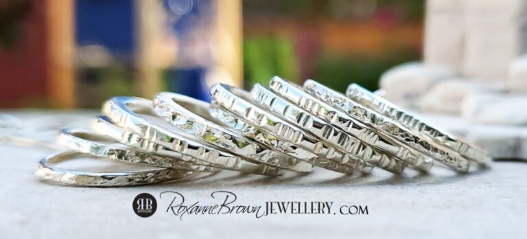 Stacking Rings roxannebrownjewelery.com  768x348