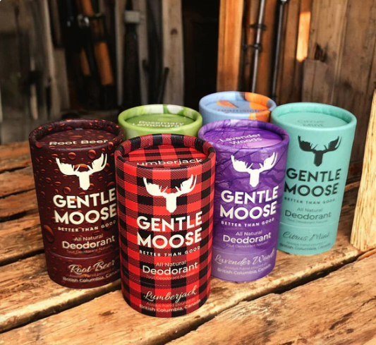 Gentle Moose All Natural Deodorant 6 Pack