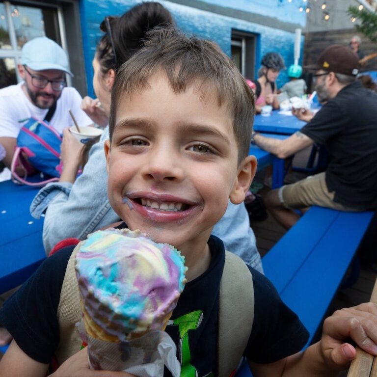 Enjoying Kawartha Ice Cream min 768x768