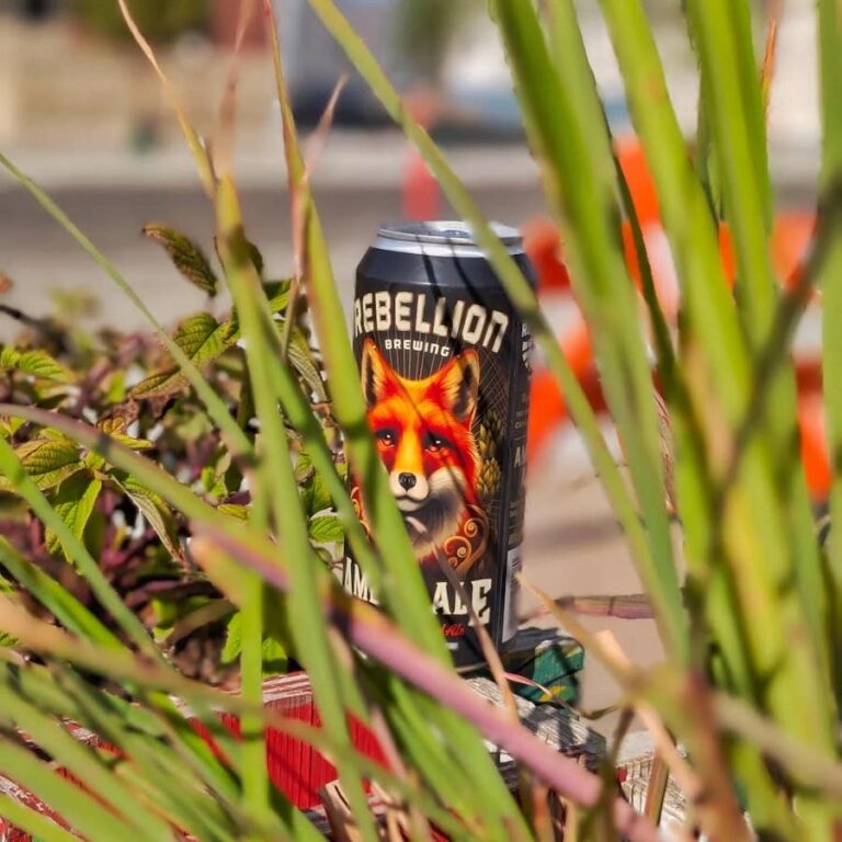 Fox at Rebellion Brewing min 768x768