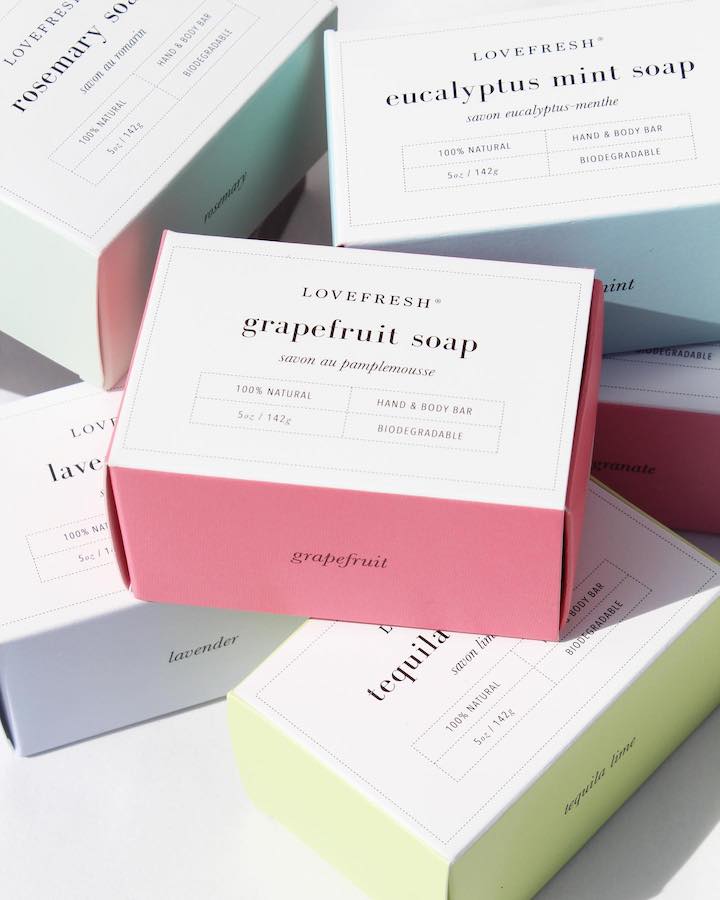 Lovefresh soap