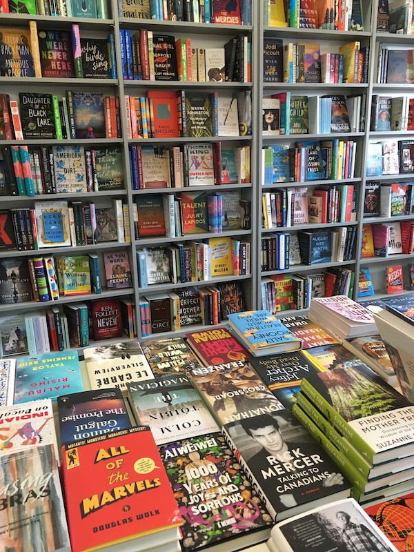 Books inside King West Books