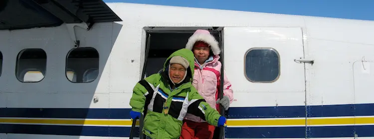 Disembarking Adlair