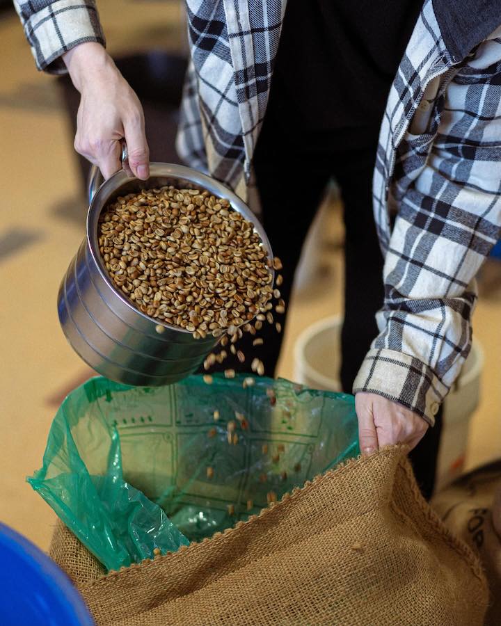 Happy Goat Coffee beans