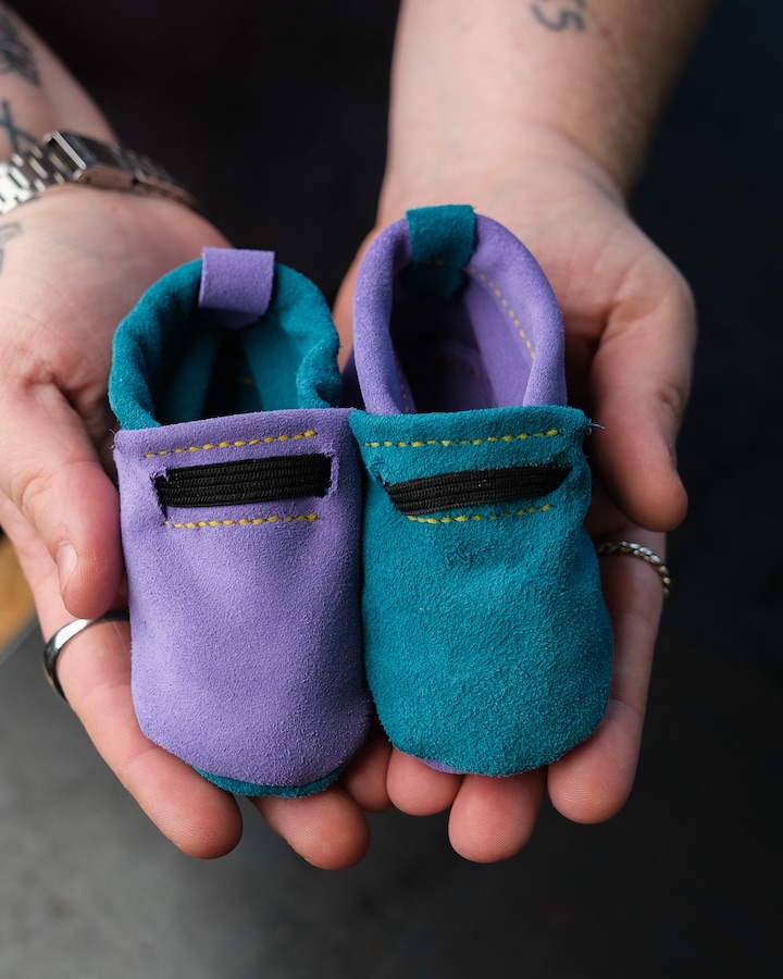 Lonsdale Leather baby boots