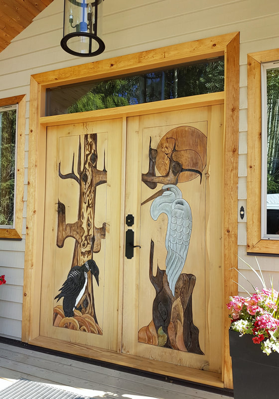 Mahood Sculpture door 2
