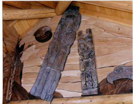 Mahood Sculpture interior wall mural