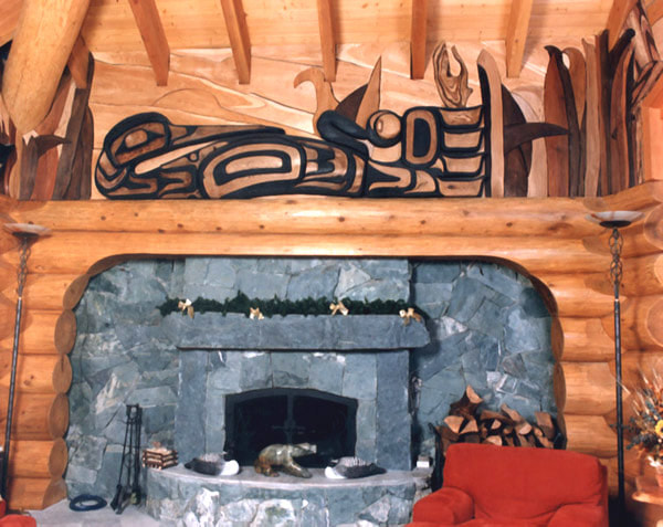 Mahood Sculpture interior wall