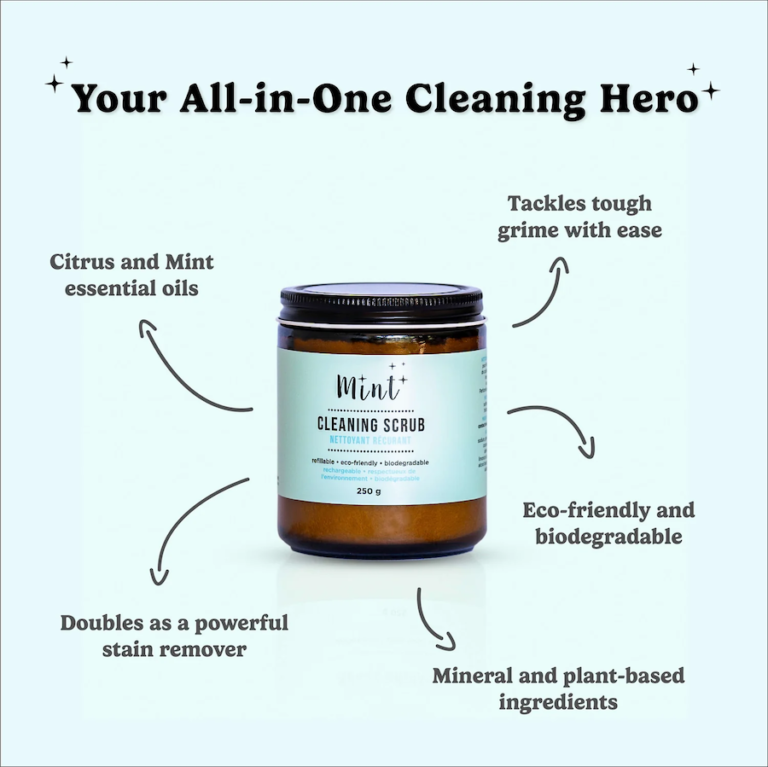 Mint Cleaning Products Cleaning Scrub 768x767