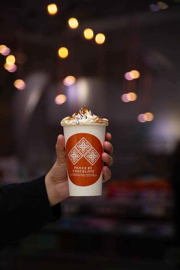 Peace by Chocolate hot chocolate