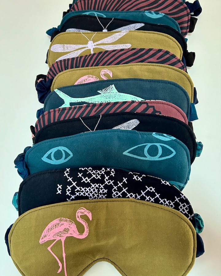 Smoking Lily sleep masks