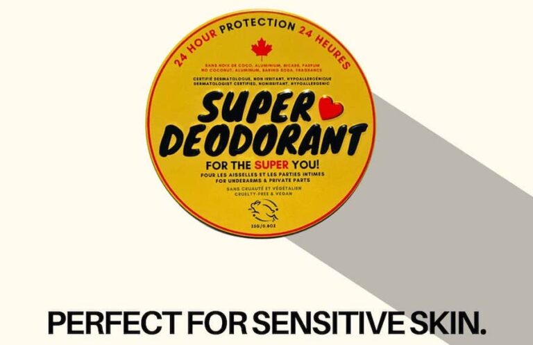 Super Deodorantfor sensitive skin 768x497