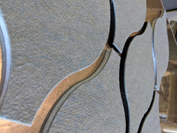The Quiet Room Felt Wall Tiles