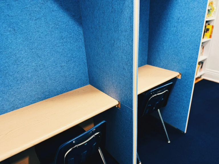 The Quiet Room cubby close up 768x576